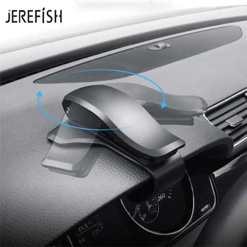 JEREFISH нескользящий Автомобильный держатель для телефона с вращением на 360