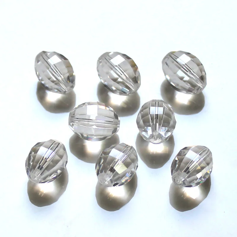 

2020 New Arrivals Top AAA Quality 100pcs/lot Oval facet Beads DIY Fittings Loose beads jewelry findings 13x10mm