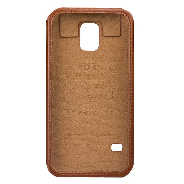 

QIALINO New Shockproof Dirt Proof Case For Samsung Galaxy S5 S V I9600 leather back cover phone cases