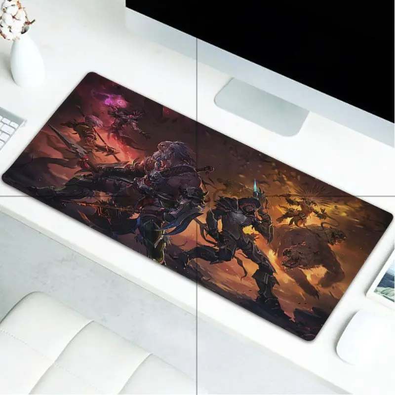 LockEdge 30X90cm MaiYaCa, на заказ, кожа Diablo 3, комфортный коврик для мыши, игровой коврик для мыши, большой утолщенный удобный водонепроницаемый игровой резиновый коврик для мыши - Цвет: LockEdge 30X90cm