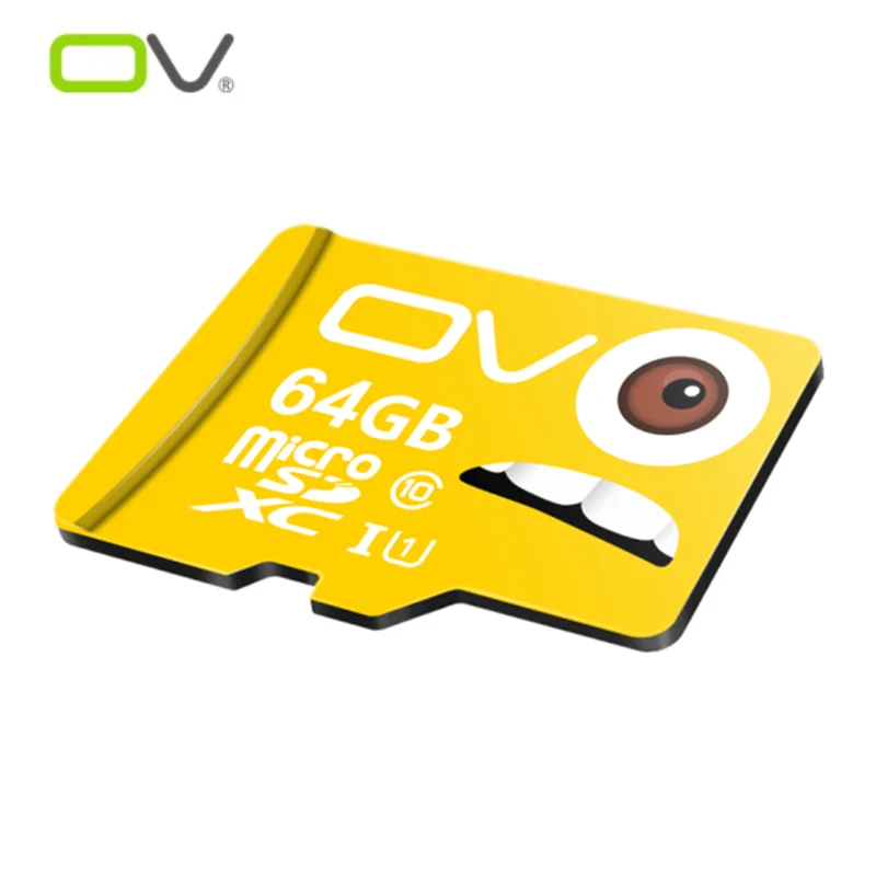 OV флэш карта памяти 16 ГБ 32 64 Гб 128 SDHC C10 80 м/с 100% Оригинальный оригинальный для