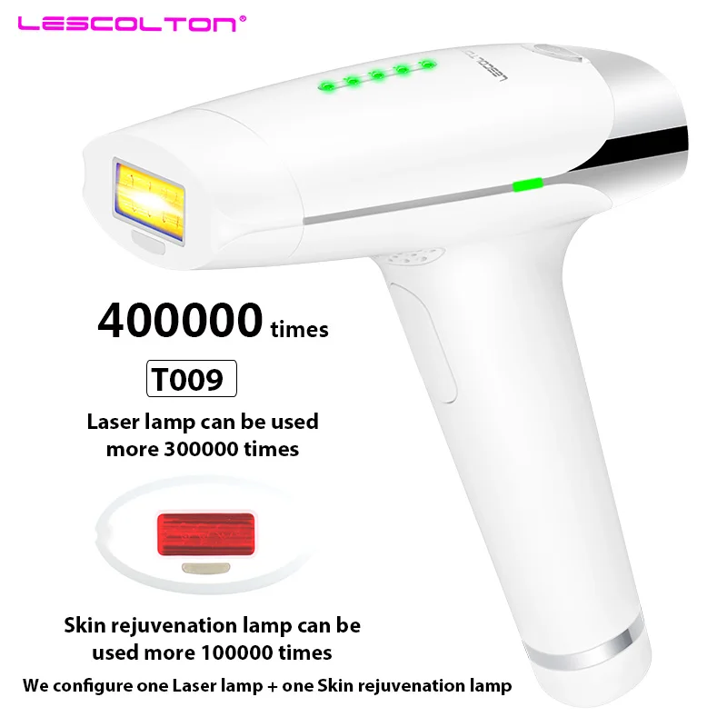 Лазерный эпилятор Lescolton t009 устройство для перманентного удаления волос IPL