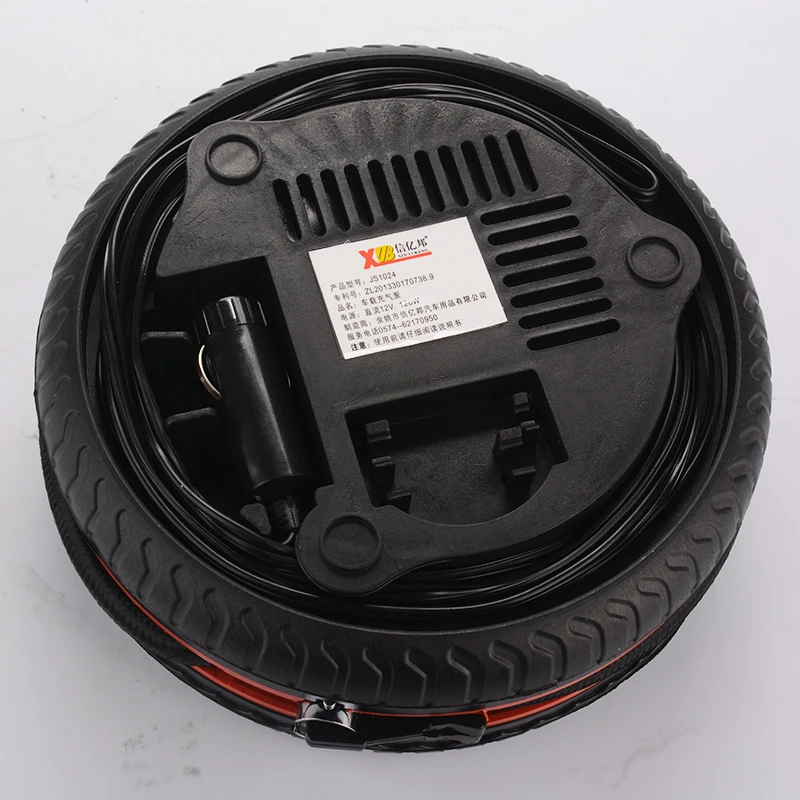 XINYIBANG круглая форма мини Электрический автомобильный шинный насос DC12V