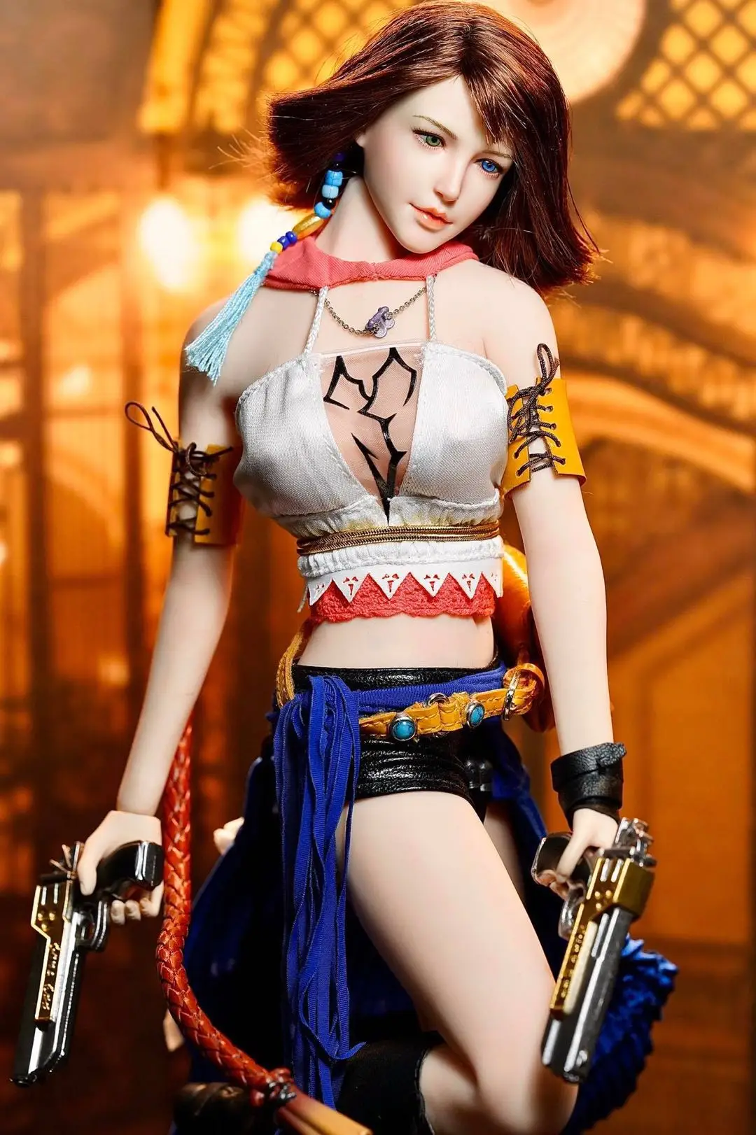 SET034 1/6 масштаб Коллекционная женская фигура Yuna голова одежда оружие аксессуары модель для 12 ''бледно-тблэге фигурка тела