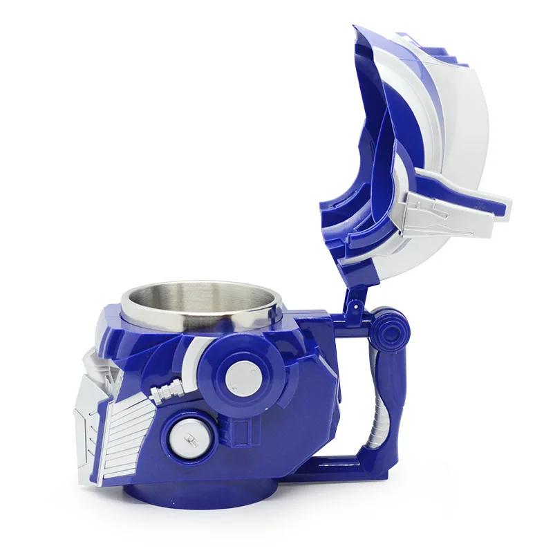 OUSSIRRO 400 мл Новый креативный готовый плеер One GUNDAM Optimus Prime Bumblebee Робот PC + кружки из