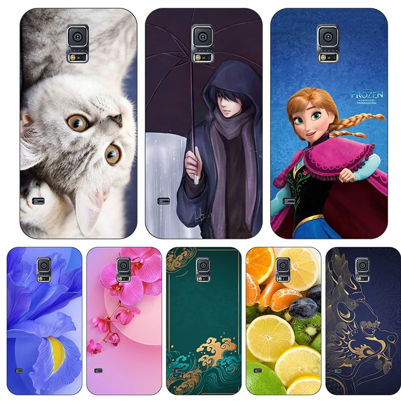 Милый модный чехол с цветами для Samsung Galaxy Note Edge N9150 N915 SM-N915f чехлы рисунком
