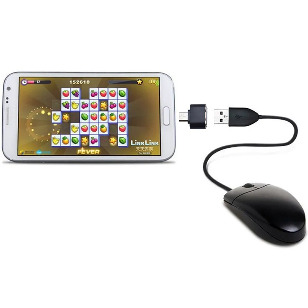 Высококачественный OTG адаптер для Android смартфона Micro USB к мини конвертер l1027 #2| |