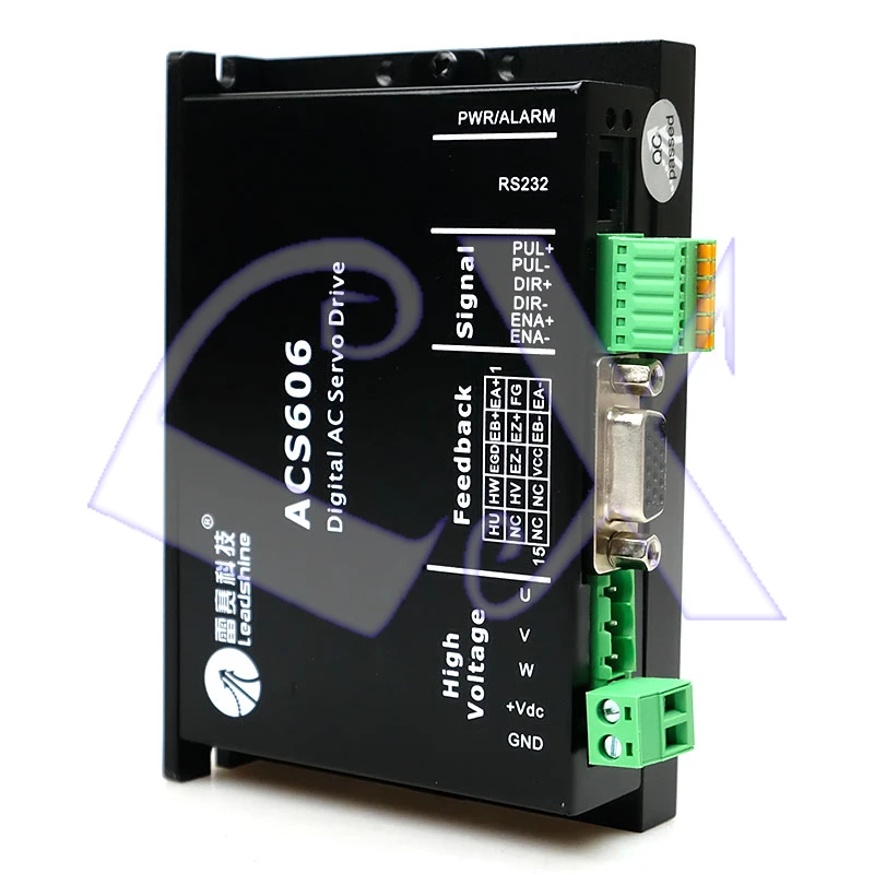 Оригинальный Серводвигатель постоянного тока Leadshine ACS606 работает на 24 60 В 3 фазные