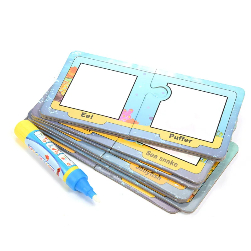 Дети воды Волшебная тетрадь для рисования с рисунком животных в стиле граффити