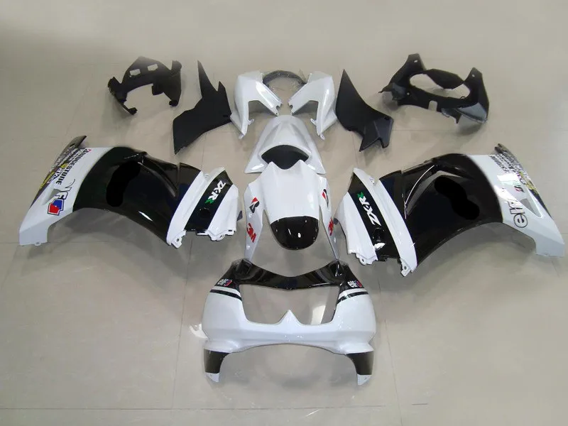 ABS white black Fairing kit for KAWASAKI Ninja ZX250R 08 09 10 12 ZX 250R EX250 2008 2010 2012 Injection mold Fairings set | Автомобили и