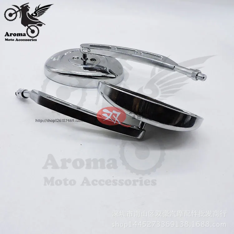 

ellipse chrome motorbike mirrors parts moto side mirror for benelli yamaha harley softail sportster motorcycle rearview mirror