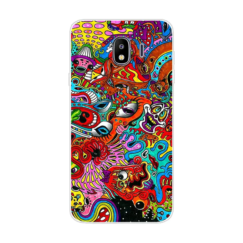 Чехол для Samsung Galaxy J4 2018 чехол силиконовый из тпу телефона J400F J400 J 4 | Мобильные