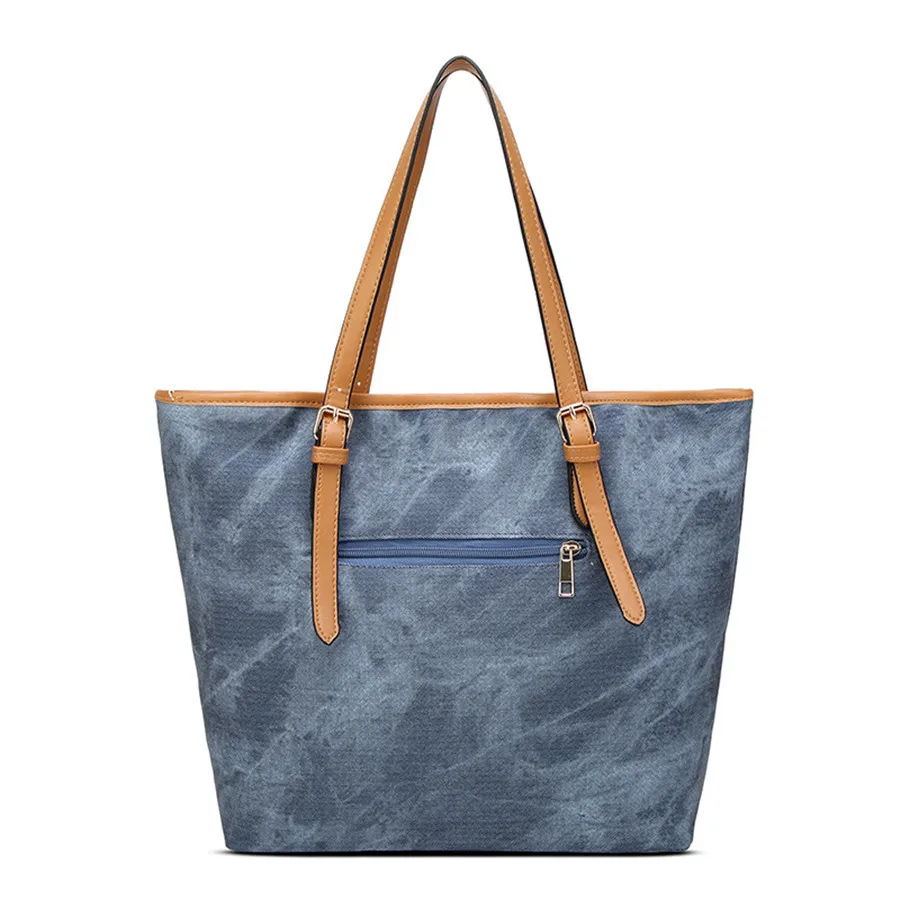 YOGOBOR Новый Повседневная Женщины Сумки На Ремне Модельер Джинсовой Твердые