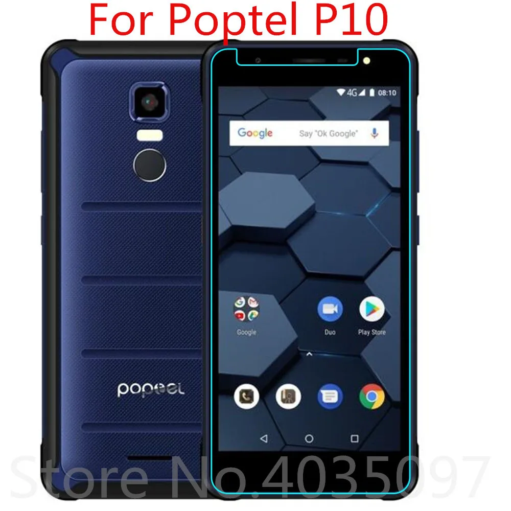 2.5D 9H закаленное стекло для Poptel P10 на телефон защитная пленка экрана | Мобильные