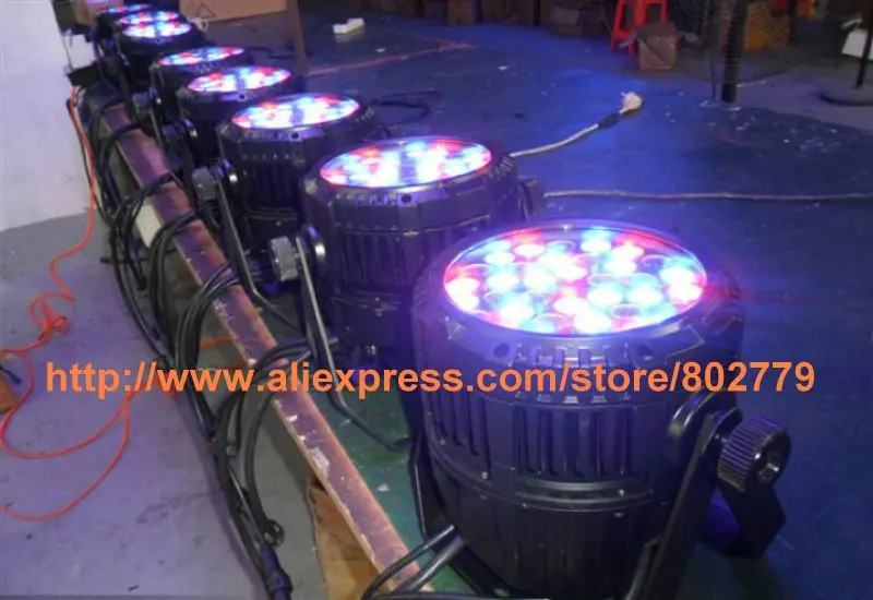 Бесплатная доставка (12 шт./лот) RGB 36*3 W светодиодный параболический