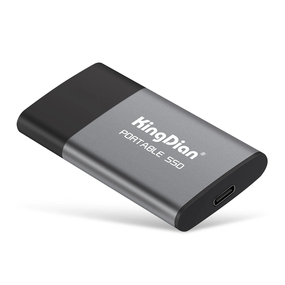 KingDian P10 портативный SSD USB 3,0 к адаптеру type-C 250 ГБ/500 Гб внешний твердотельный накопитель для компьютер ноутбук ПК телефон