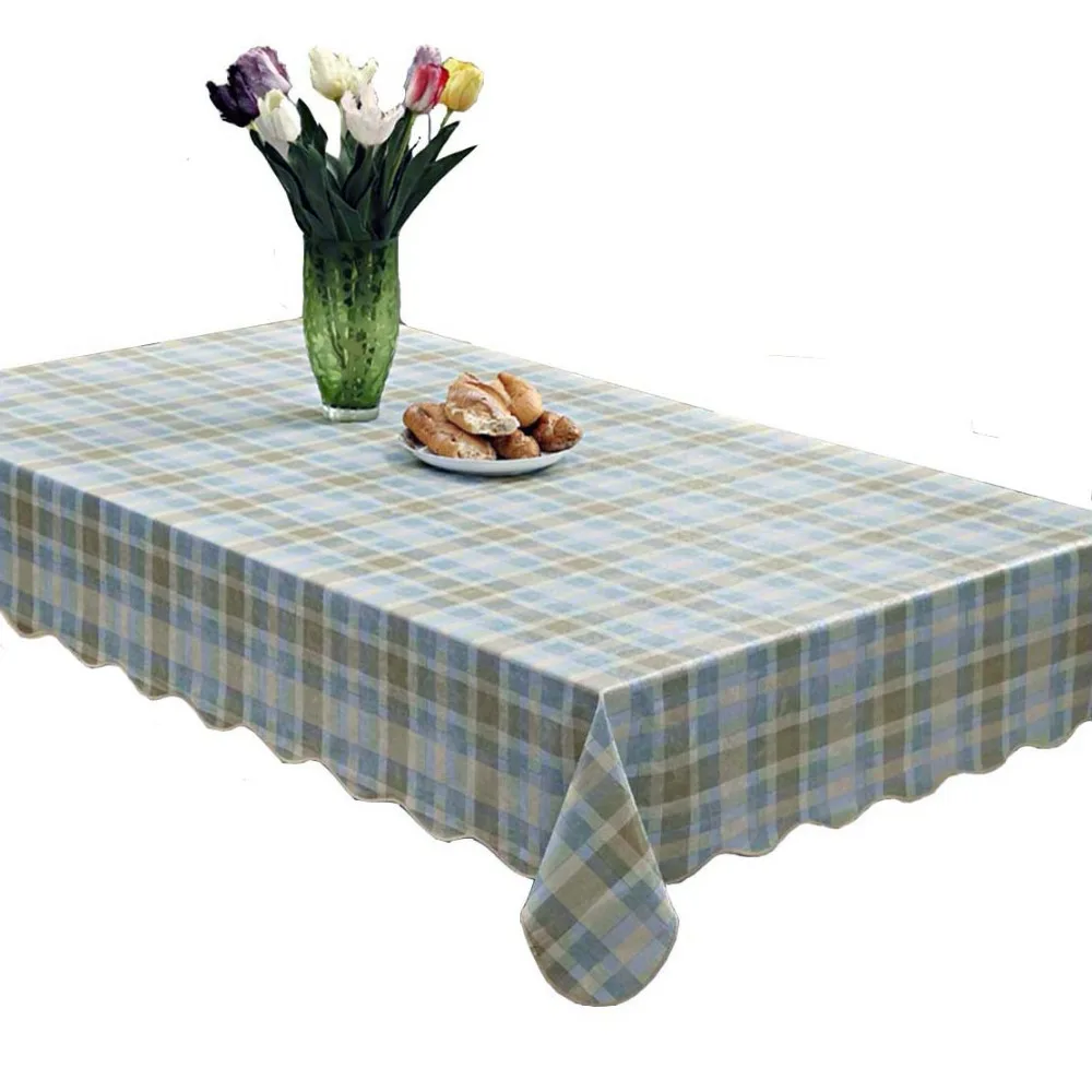 CZ005 фланелевая виниловая скатерть Водонепроницаемая продолговатая декоративная