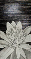 Floral Design Hand Made Glass Mosaic Tile Modern Art Wall Mural Decor