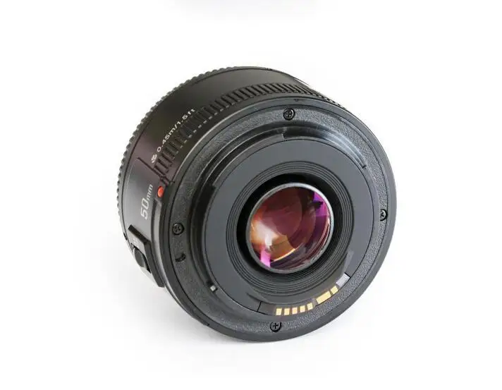 YONGNUO объектив YN50mm f1.8 YN EF 50 мм f/1 8 AF YN50 диафрагма Автофокус для Canon EOS 60D 70D 5D2 5D3 600d DSLR