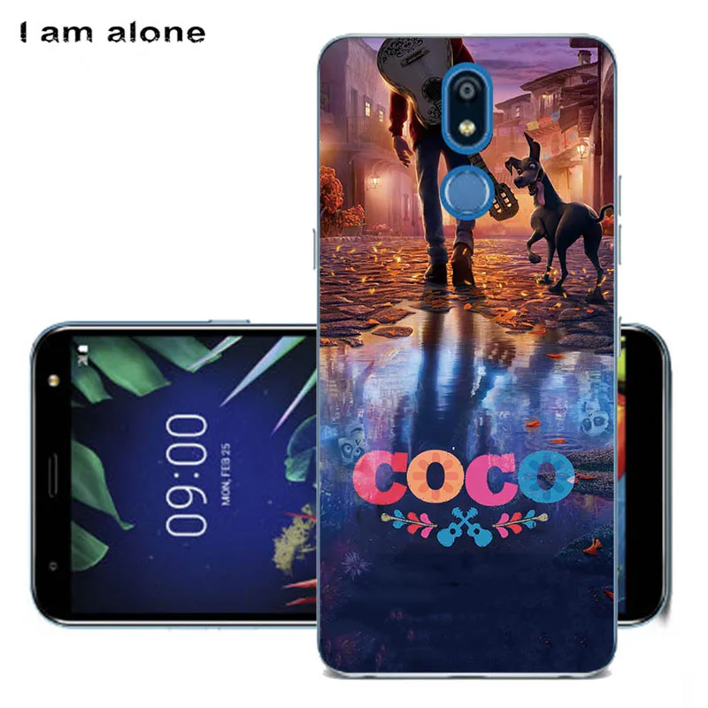 Чехлы для телефонов I am alone для LG K40 5,7 дюйма, термополиуретановые чехлы с милым рисунком, модные чехлы для LG K40 - Цвет: Solf TPU AA1