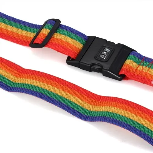 FGGS Hot Stylewith Coded Lock NI5L Travel Luggage Suitcase Strap Baggage Backpack Belt | Bag Parts &amp Accessories