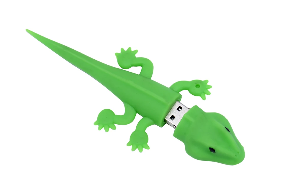 JASTER мультяшный флеш-накопитель милое животное геккон usb флеш-накопитель 4 ГБ 16 ГБ 32 ГБ usb-накопители Подарочные