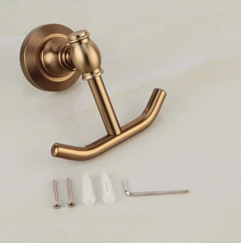 Аксессуары для ванной комнаты Европейский алюминиевый античный бронзовый