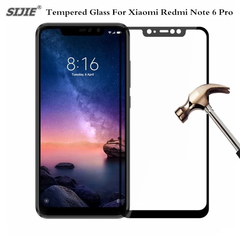 Закаленное стекло для глобальной версии Xiaomi Redmi Note 6 Pro 3/4 ГБ ОЗУ 32/64 Гб ПЗУ Snapdragon 636