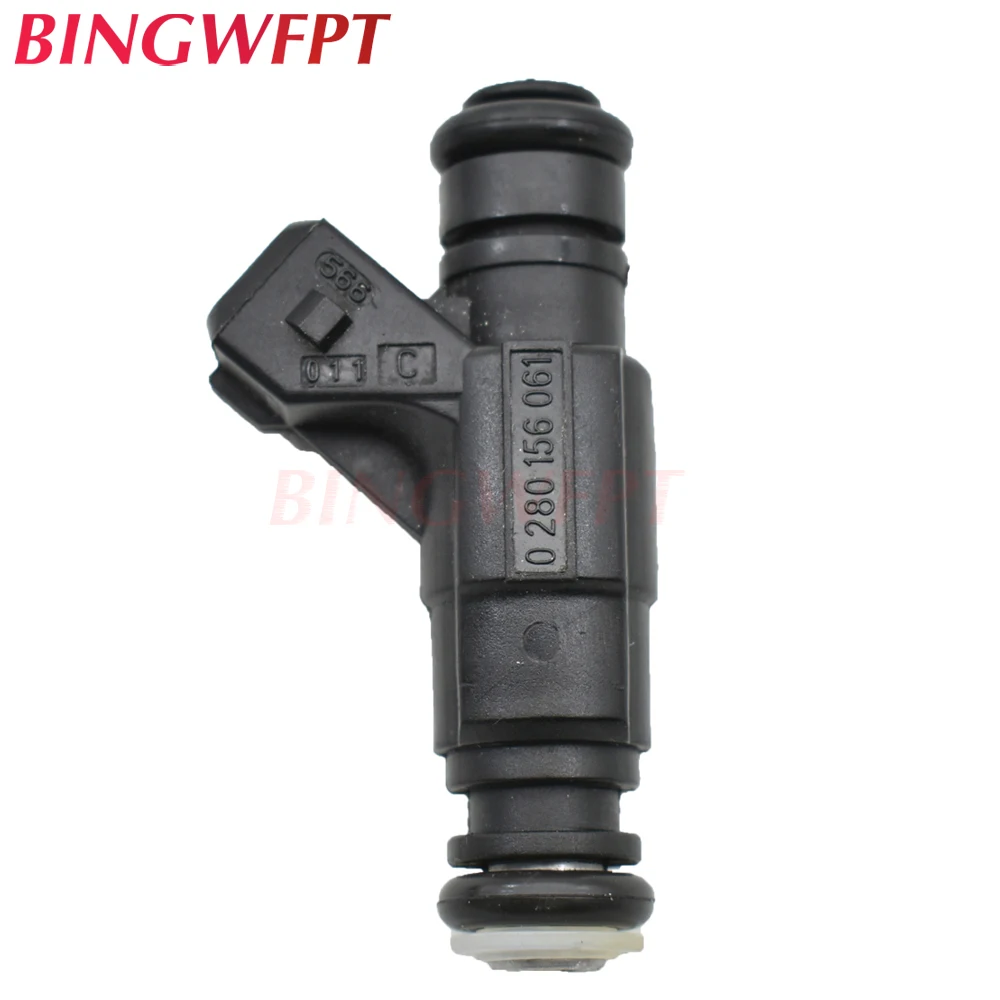 4 шт. новый топливный инжектор подходит для Volkswagen Beetle Golf Jetta 0280156061 л L4 2001 FJ889 06A906031BA