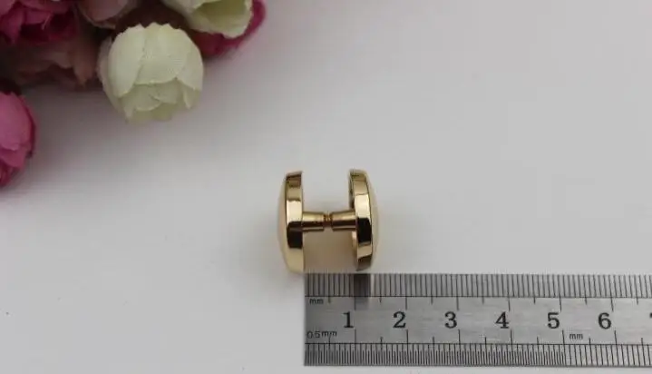 (10 шт./лот) diy металлическое покрытие обработка кожаных сумок удаление винта