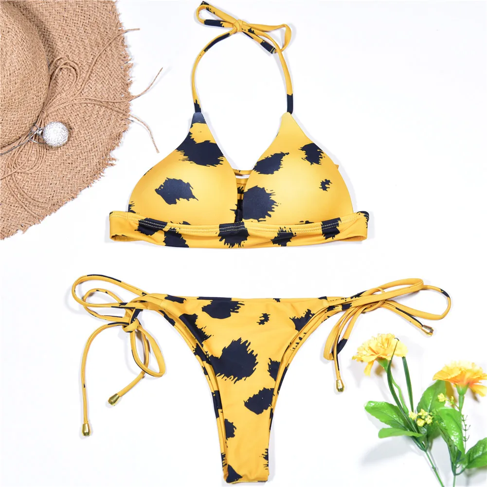 Стринги бикини 2019 купальные костюмы для женщин сексуальный бразильский