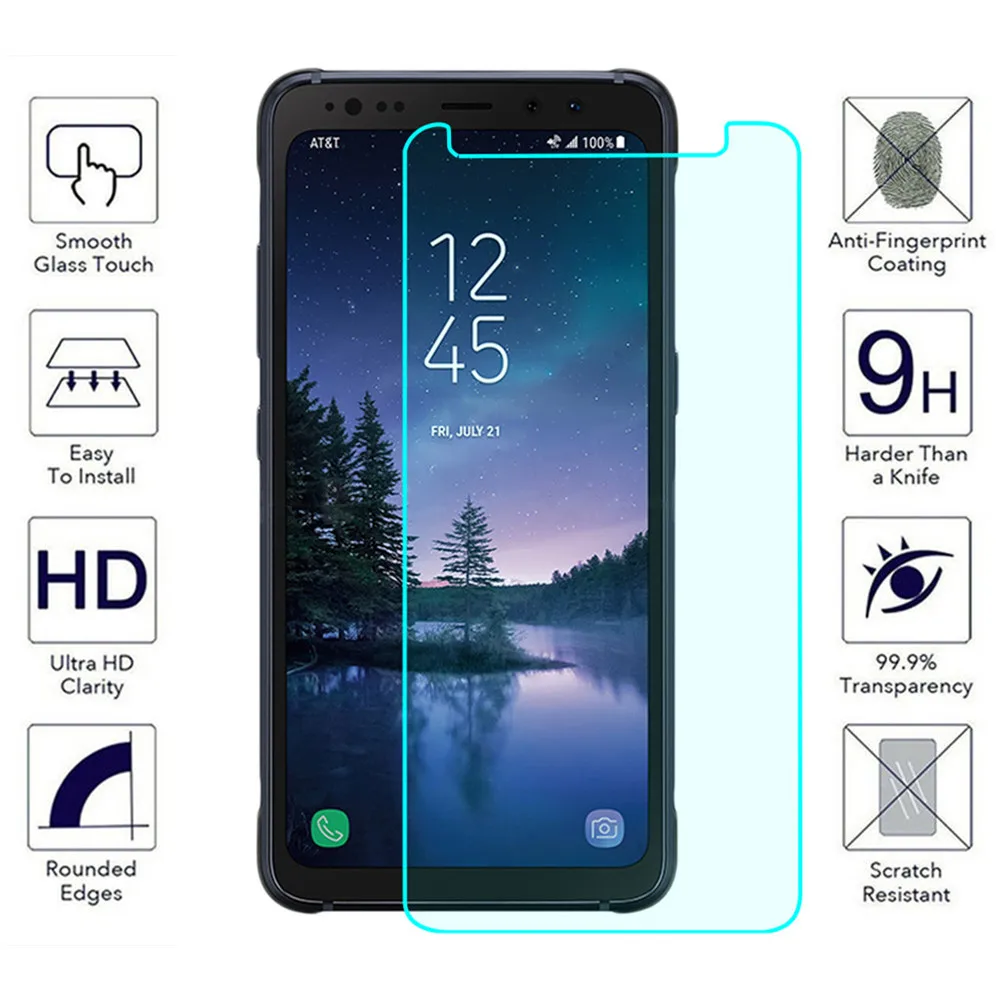 2 шт./лот Защитная пленка для экрана из закаленного стекла Samsung Galaxy S8!|glass screen