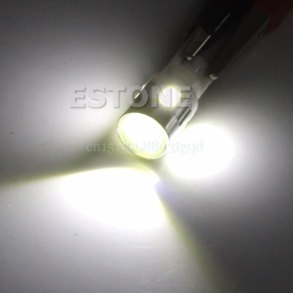 HID T10 W5W 5630 6-SMD Автомобильный светодиодный номерной знак белый светильник лампа 158