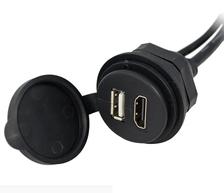 Удлинительный кабель для видеосъемки в автомобиле с USB 2 0 и подключением к