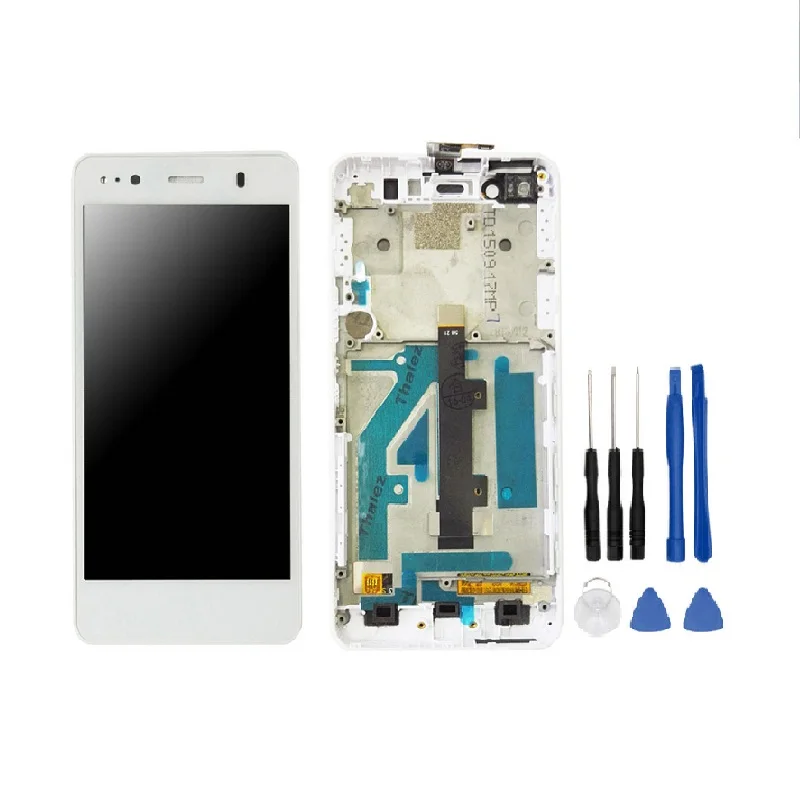 ЖК-дисплей с сенсорным экраном и рамкой для BQ Aquaris A4.5 Высококачественная сменная