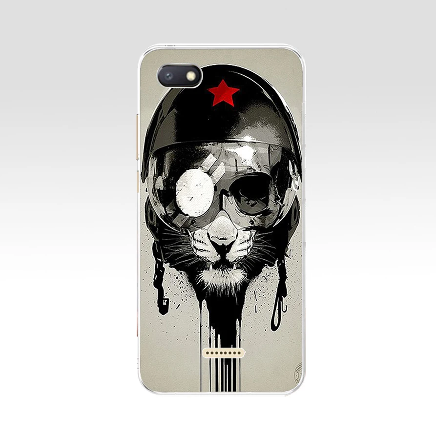 15 16 Xiaomi Redmi 6A case silicone cover 5.45" TPU Cartoon case on for Xiaomi redmi 6a redmi6a coque fundas phone bumper housing - Цвет: 15
