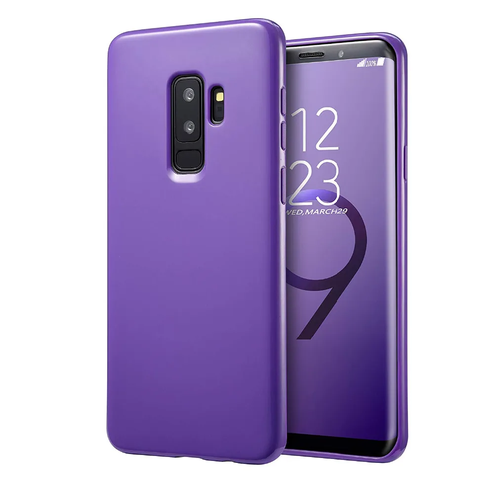 Soft Silicone Phone Case For Samsung Galaxy Note 9 S9 Plus S8 8 S6 edge S7 Shockproof Cute Candy Gel Rubber Cover |