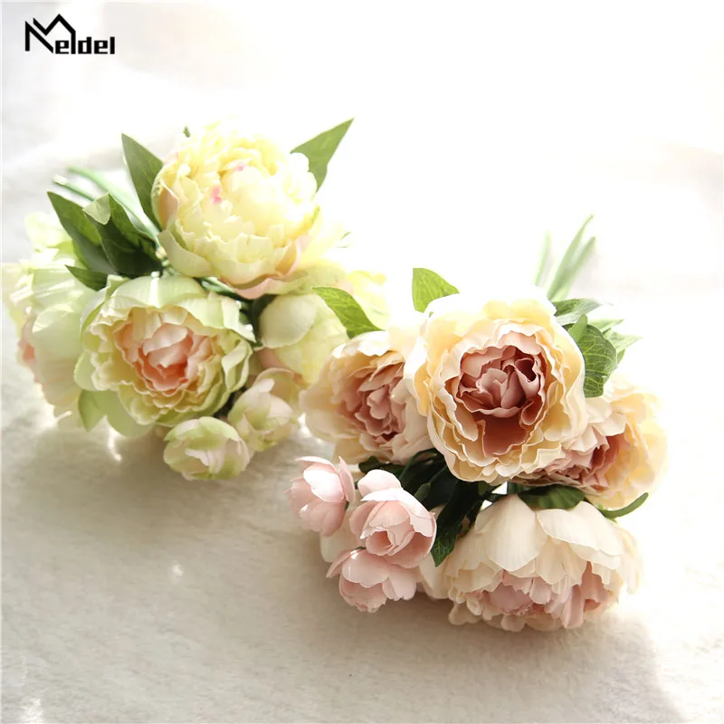 Цветок мелдель Тюльпан Свадебный букет невесты Искусственные тюльпаны цветы
