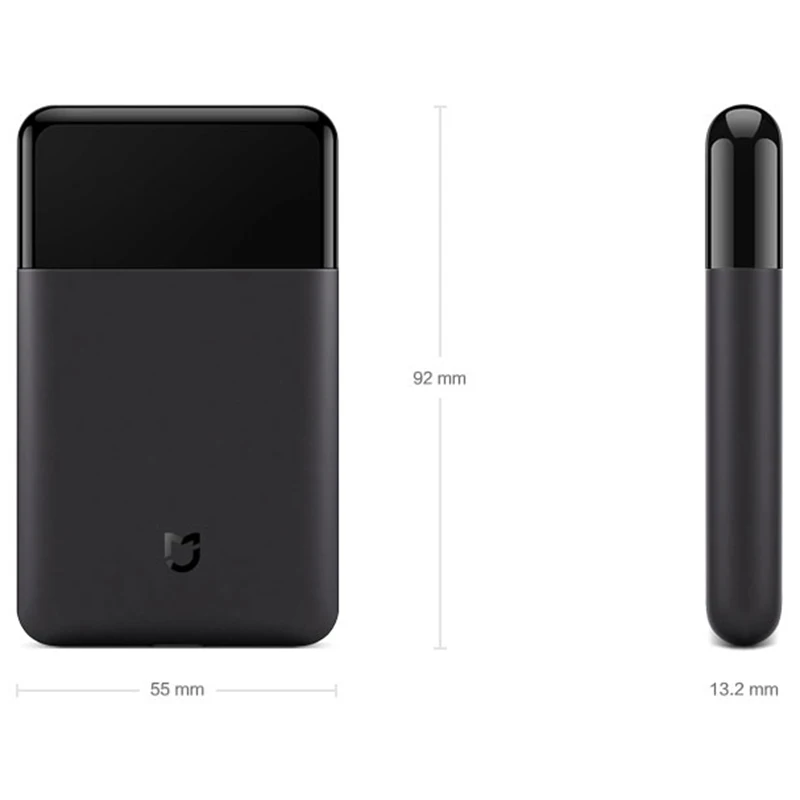Xiaomi Mijia электробритва Мини Портативная бритва Япония стальная режущая головка