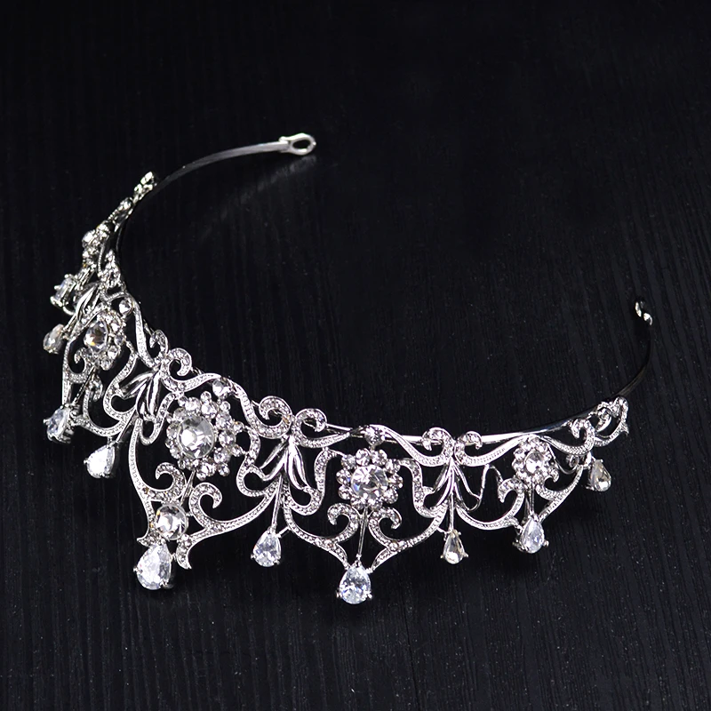 Новинка свадебная диадема с кристаллами циркония хрустальные стразы короны для