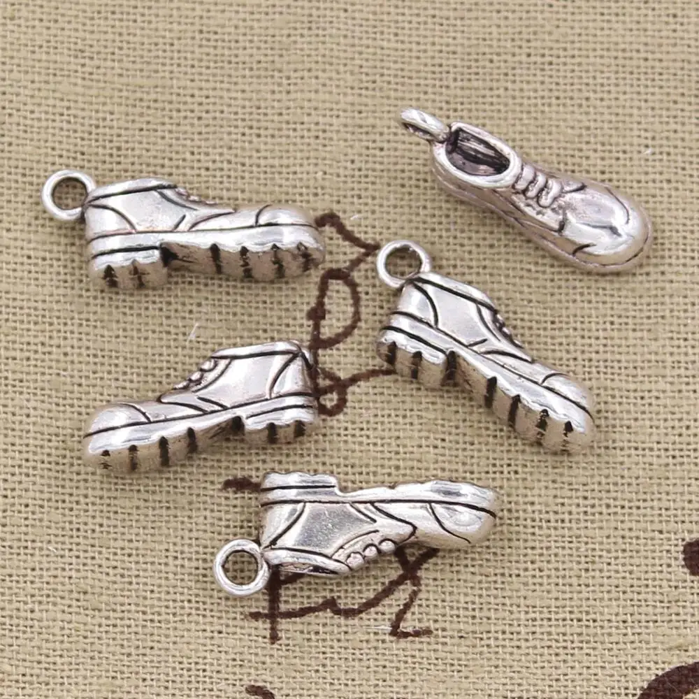 8 шт. подвески для футбольной обуви 20x10x7 мм|charms football|football charmscharms jewelry making |