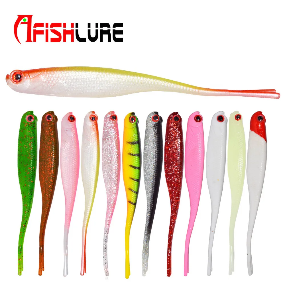 AFISHLURE Мягкая приманка силиконовые рыбалки отсадочные приманки искусственные 115