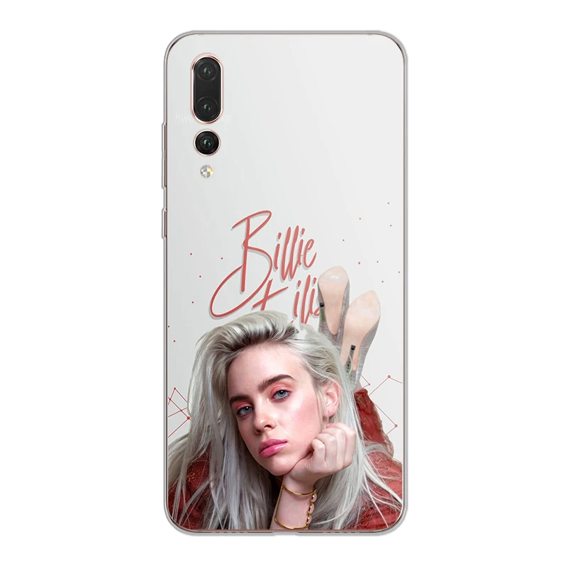 Ciciber чехол для Mate 20 10 9 Lite Pro X Huawei P Plus smart 2019 телефона мягкий TPU Billie eilish Capa |