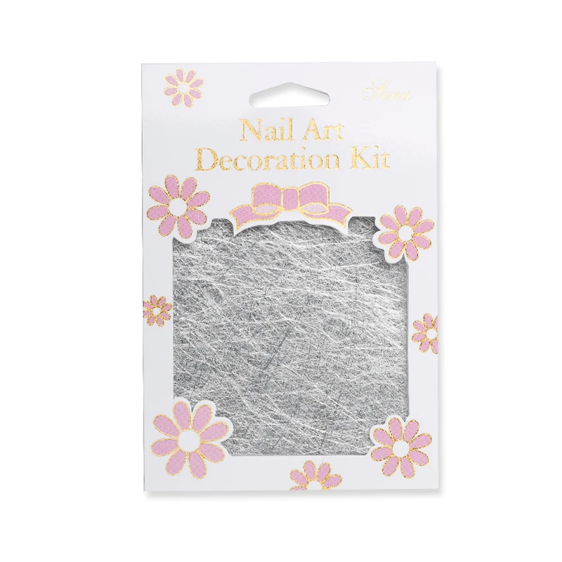 Сексуальный микс 1 шт. золотые наклейки для ногтей серебристо-серый белый 4 цвета