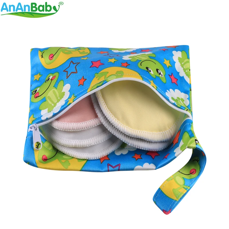AnAnbaby 6 шт. маленькая мокрая мини сумка многоразовая для мамы или ребенка