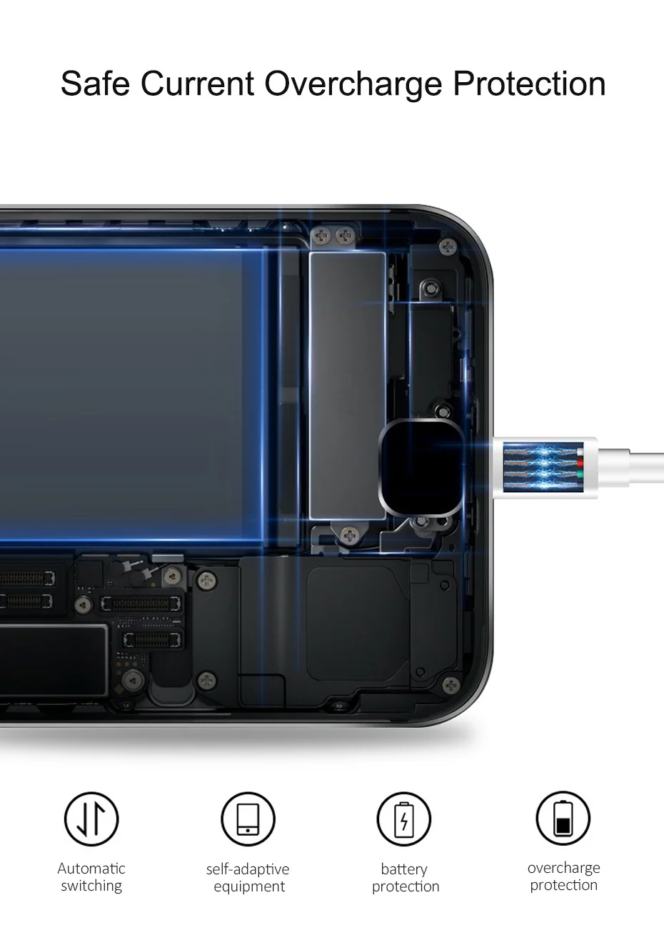 Rosinop Quick Charge 4,0 5A супер зарядный кабель type C для huawei P30 20 10 mate 20 9 10 pro кабели для мобильных телефонов tipo C OTG USB