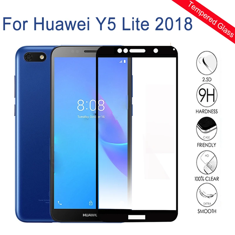 Стекло для Huawei Y5 Lite 2018 Защитная пленка экрана Y 5 Y5Lite зеркальная защитная