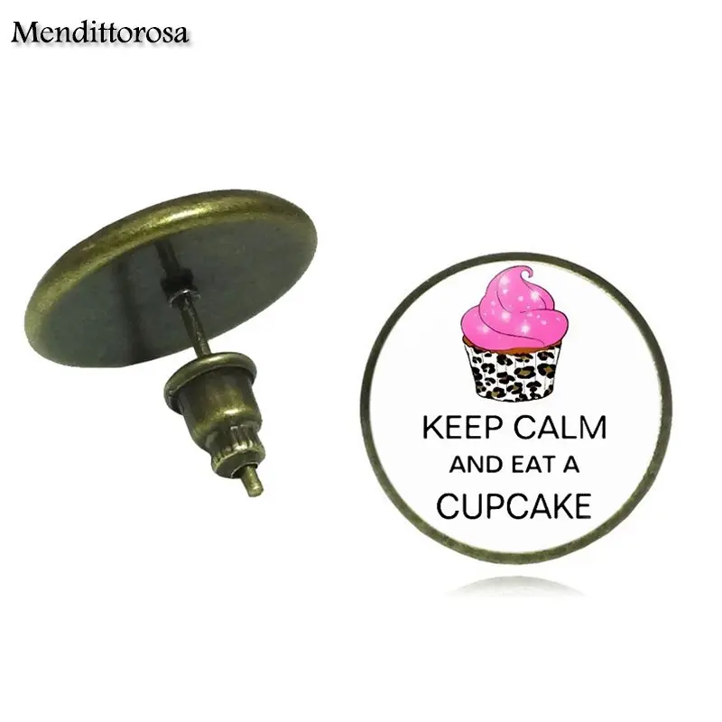 Винтажные Ювелирные изделия Mendittorosa Keep Calm стеклянный кабошон