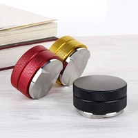 51mm 53mm 58mm 58 35mm espresso coffee tamper adjustable coffee tamper for barista flat stainless steel base coffee bean press