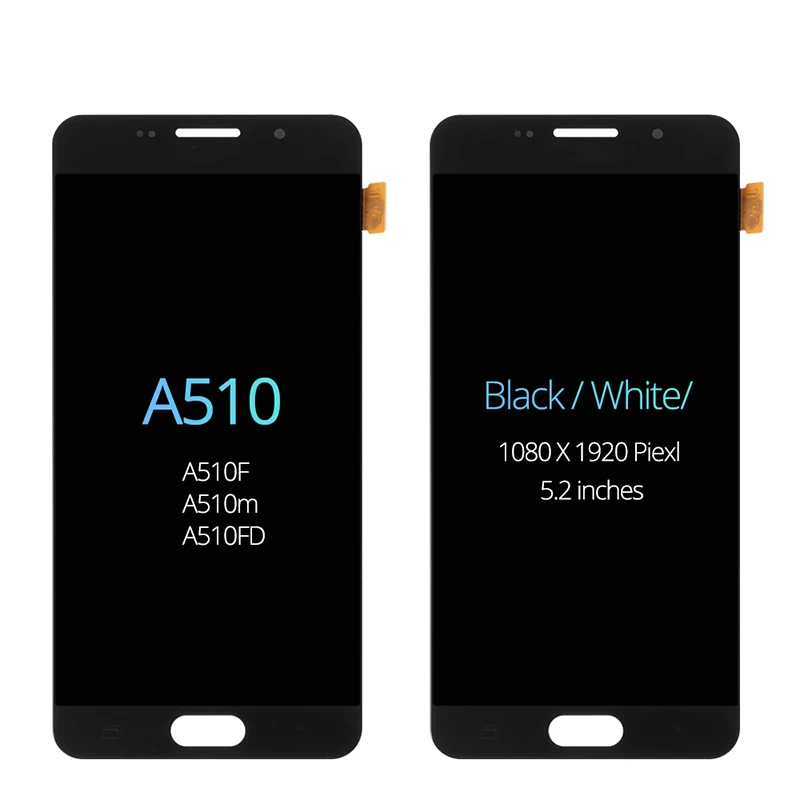 LCD Display assembled with Touch Screen Digitizer Frame For Samsung Galaxy A5 2016 A510 A510F A510M SM-A510F | Мобильные телефоны и